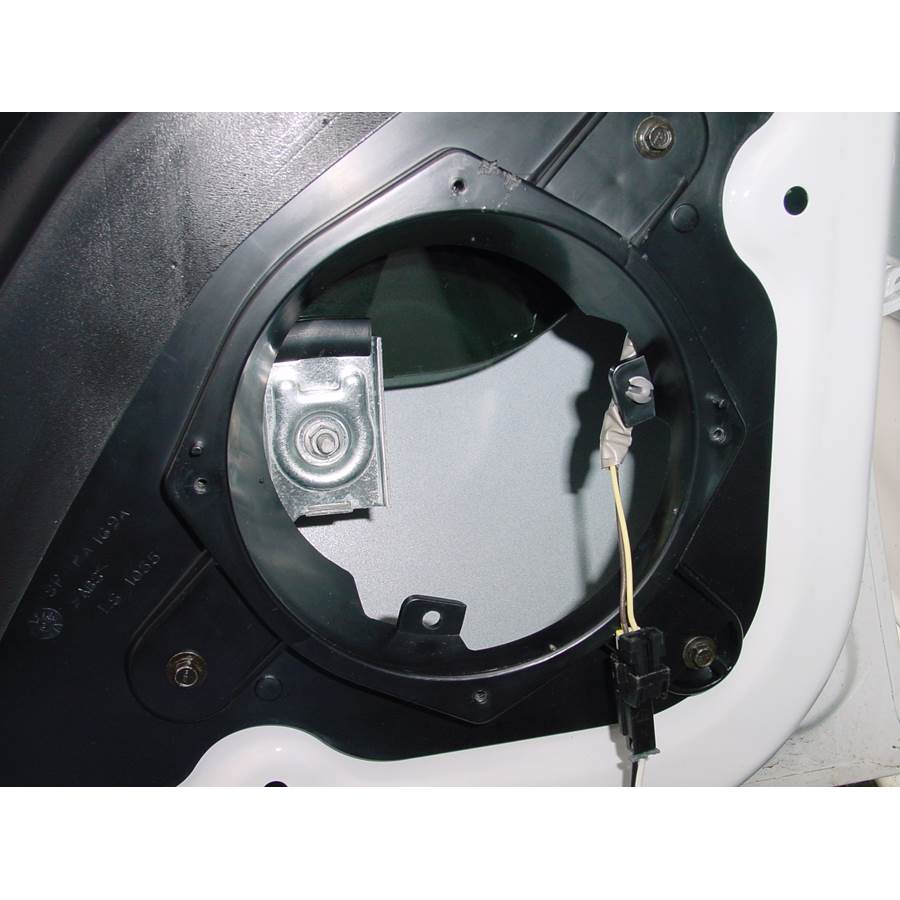 2004 Oldsmobile Bravada Rear door speaker removed