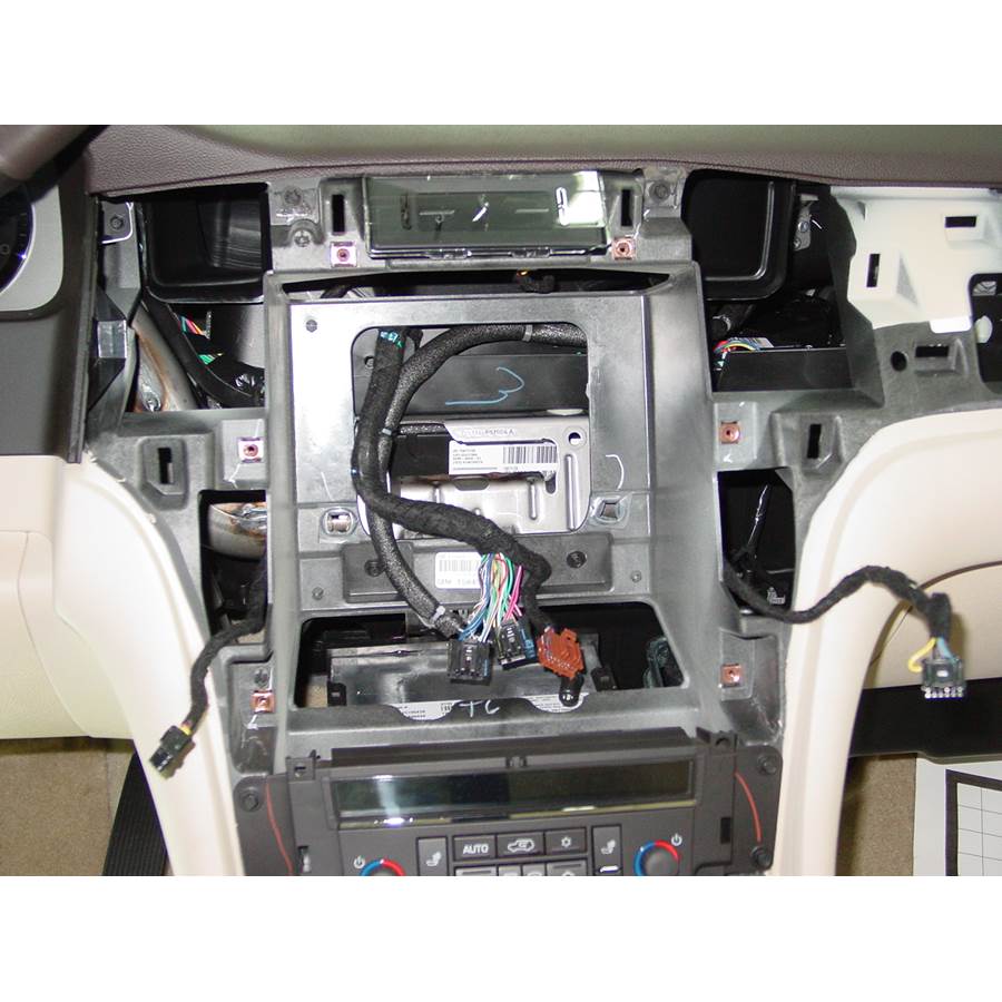 2011 Cadillac Escalade Factory radio removed