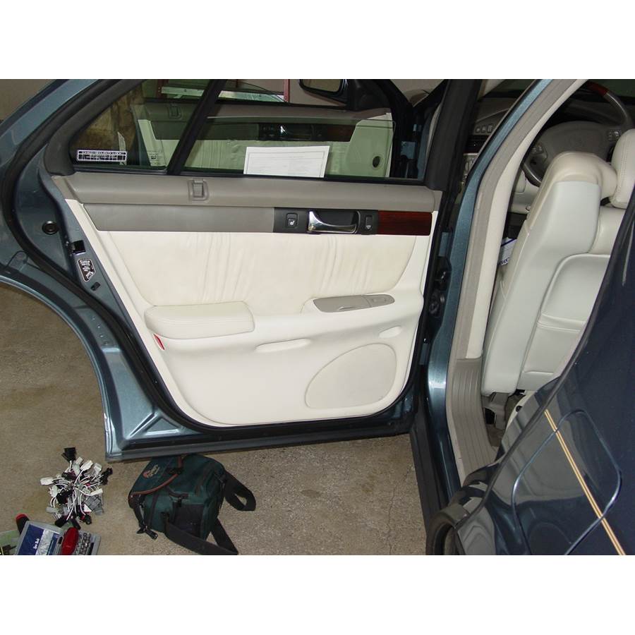 1999 Cadillac Seville Rear door speaker location