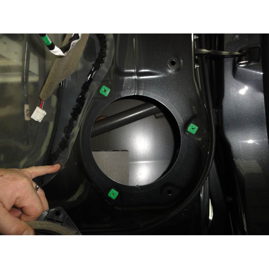 2015 Lexus RX450H Rear door speaker removed