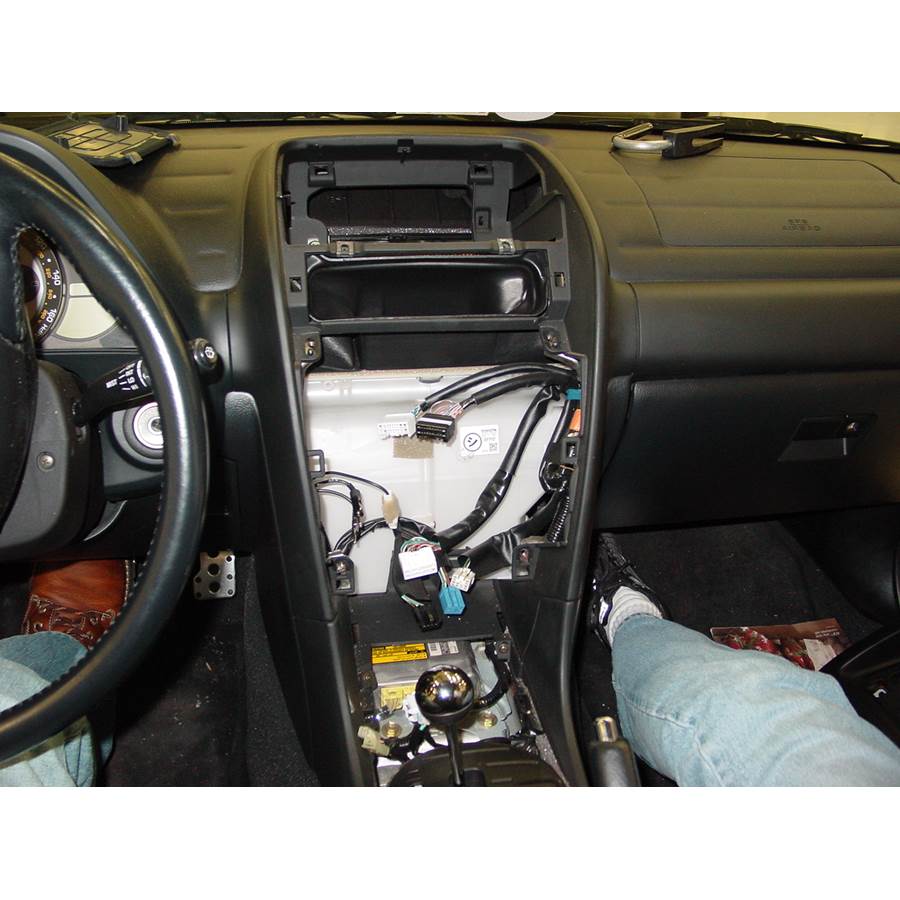 2003 Lexus IS300 Factory radio removed
