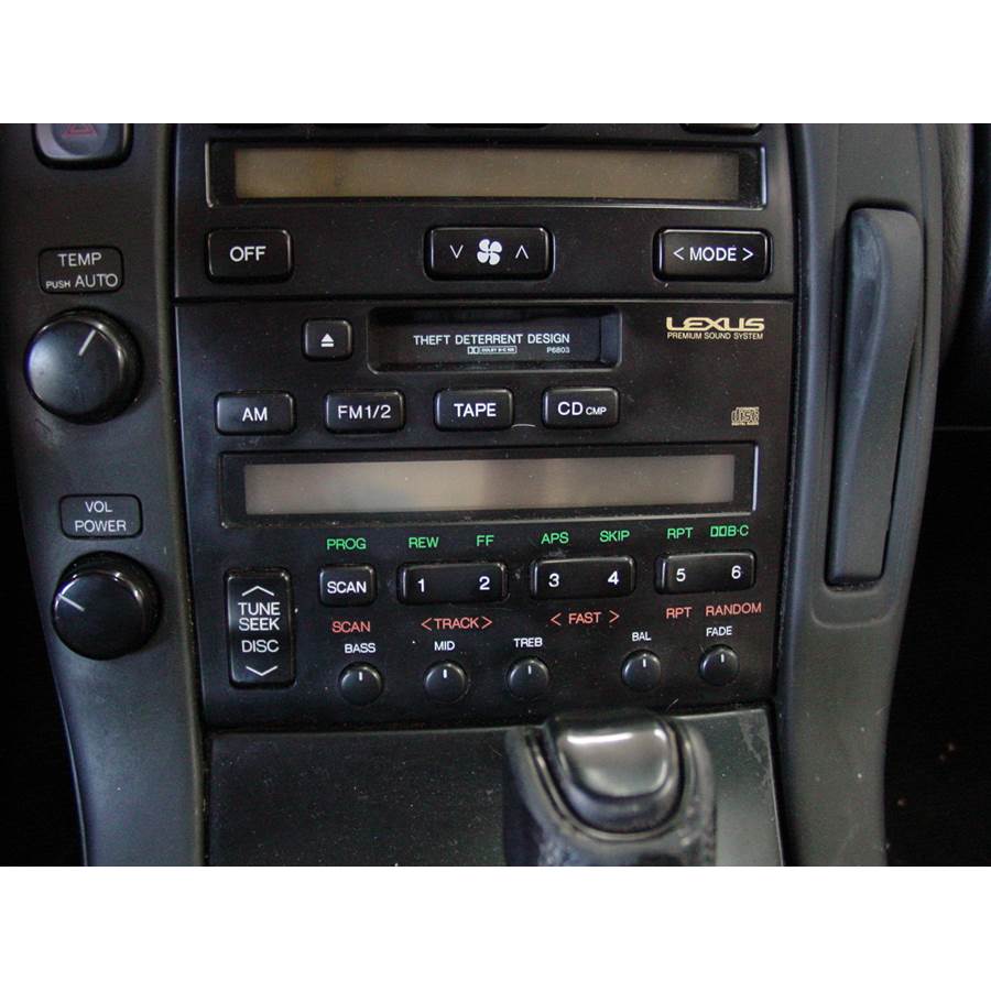 1997 Lexus SC300 Factory Radio
