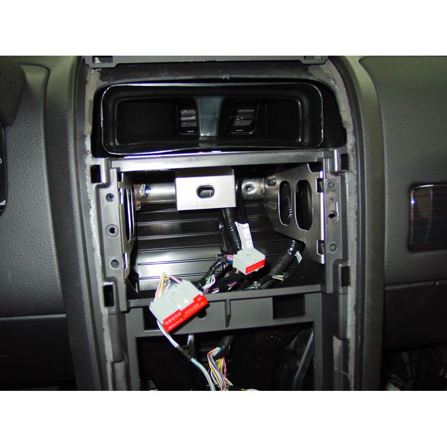 2009 Lincoln MKX Factory radio removed