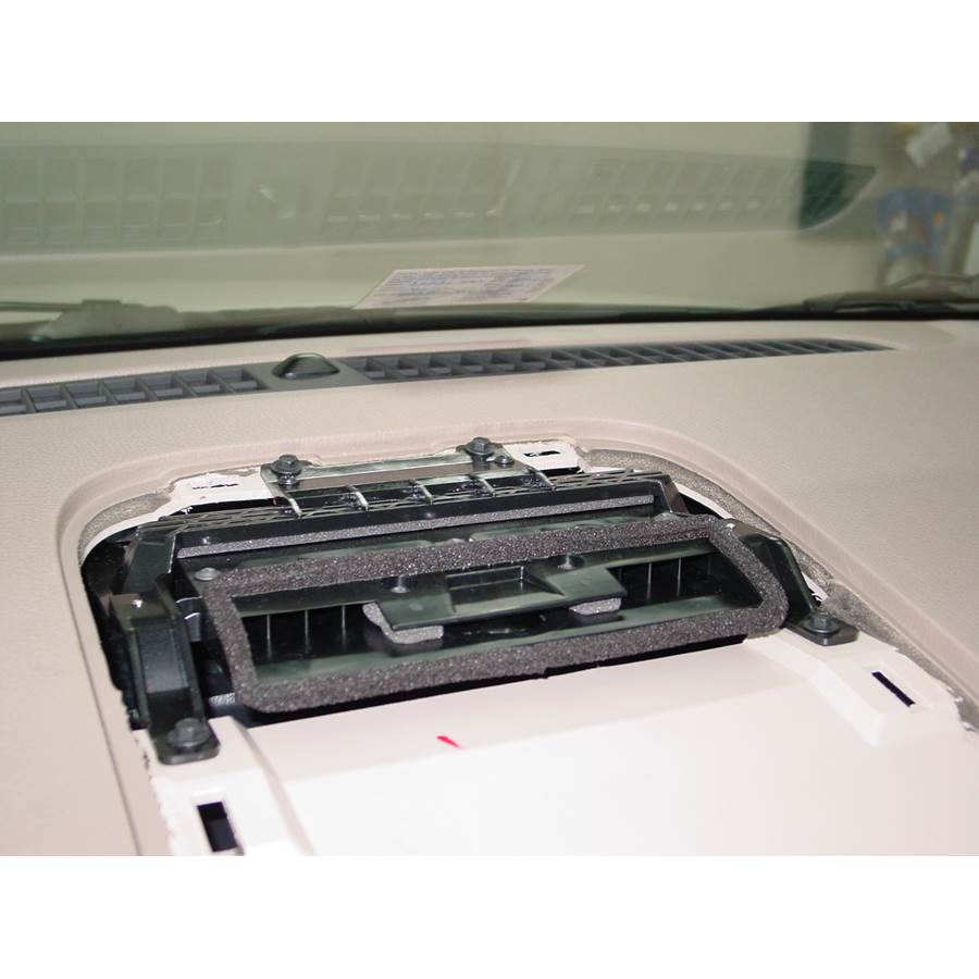 2009 Lincoln MKX Center dash speaker