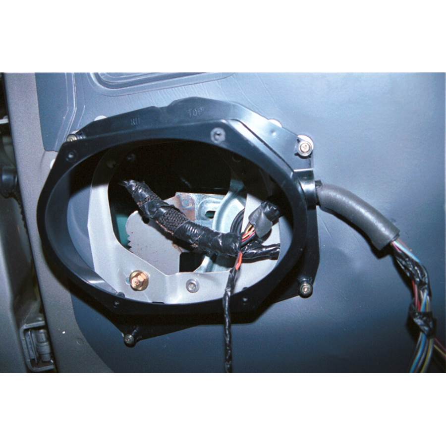 2001 Lincoln Continental Rear door speaker removed
