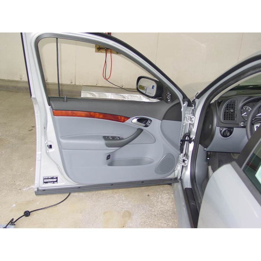 2003 Saab 9-3 Front door speaker location
