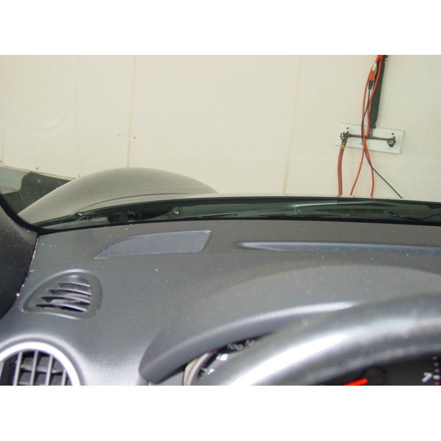 2006 Porsche Boxster Dash speaker location