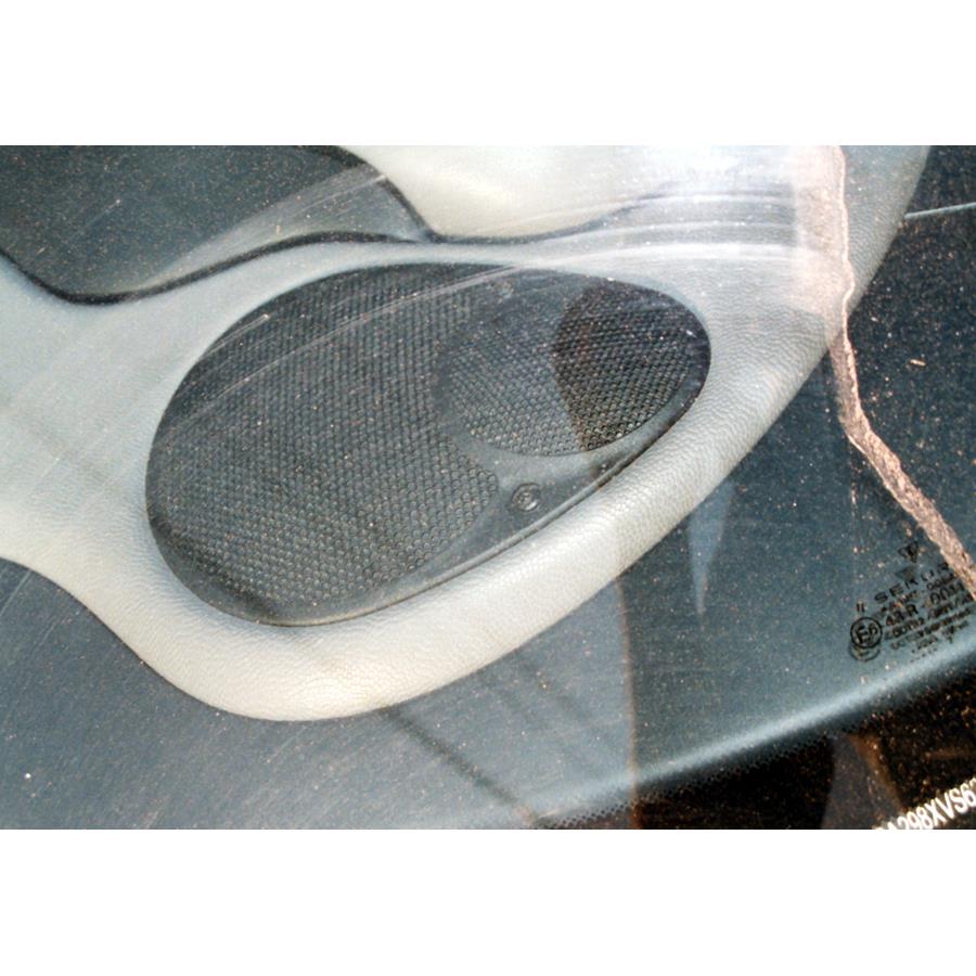 1998 Porsche Boxster Dash speaker location