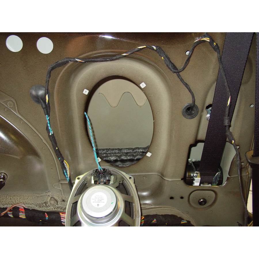 2013 MINI Clubman Rear side panel speaker removed