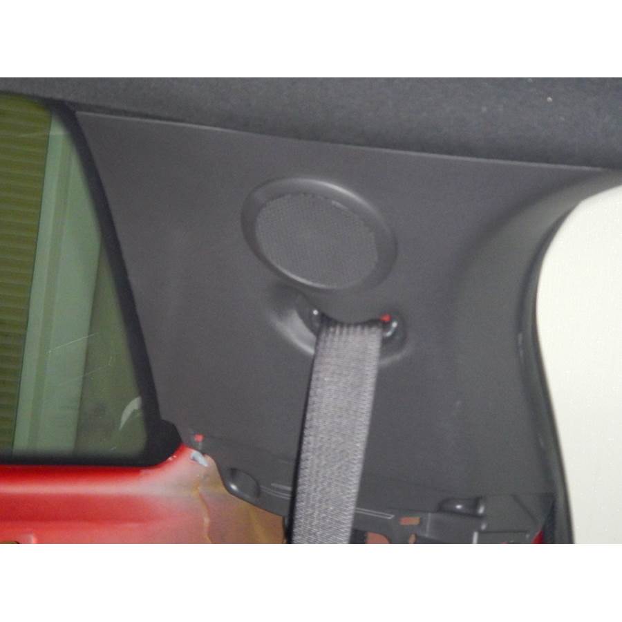 2014 Ford Explorer Rear pillar speaker location