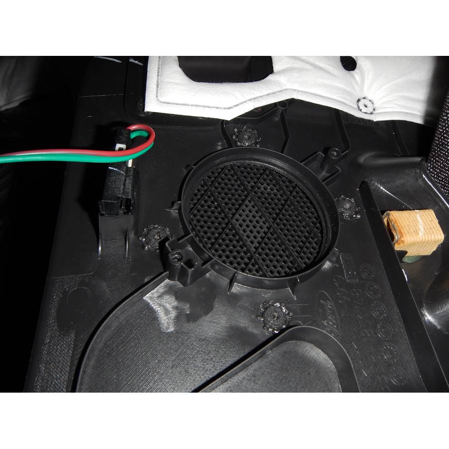2015 Ford Explorer Rear pillar speaker removed
