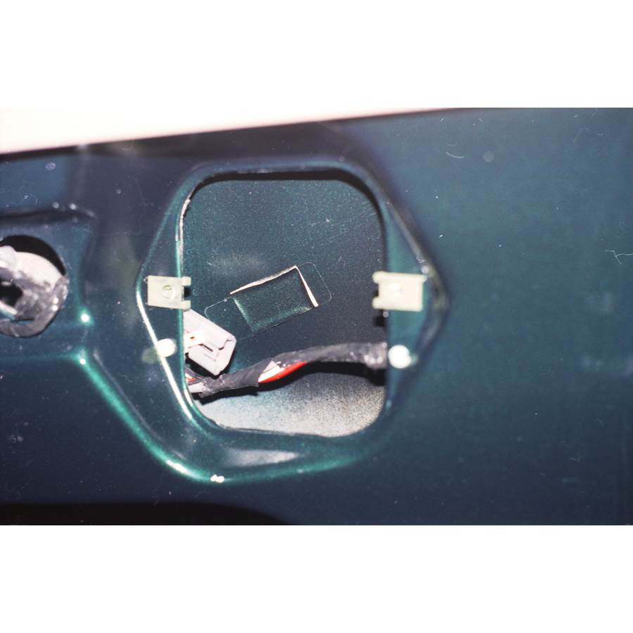1992 Ford Aerostar Tail door speaker removed