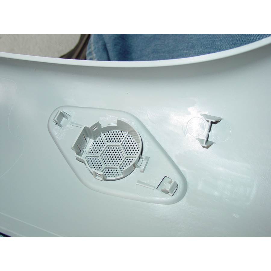 2010 Chevrolet Traverse Front pillar speaker removed