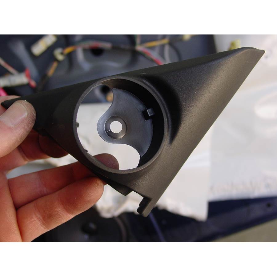 2003 Honda Civic Hybrid Front door tweeter removed