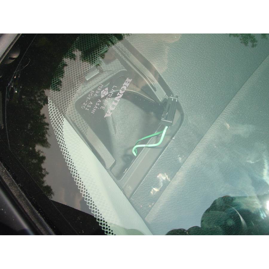 2007 Honda Accord Hybrid Dash speaker removed