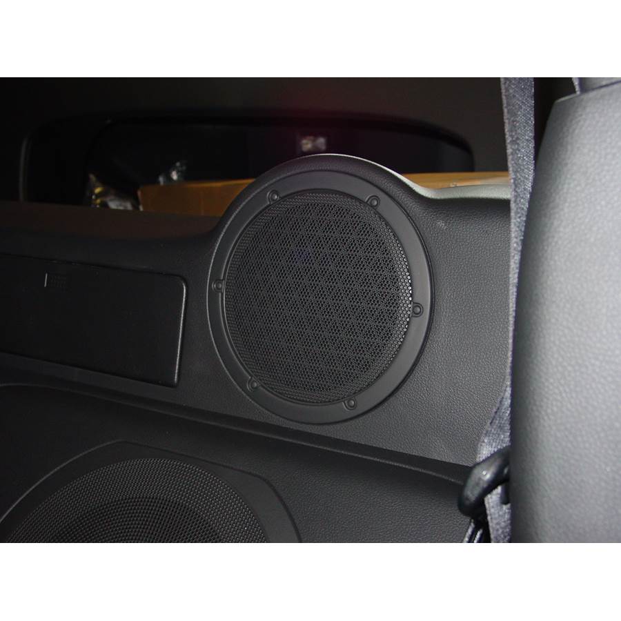 2006 Nissan 350Z Rear cab speaker location