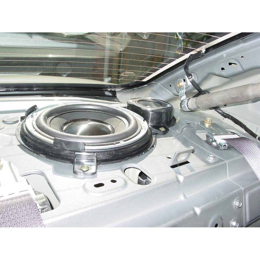 2008 Nissan Sentra Rear deck center speaker