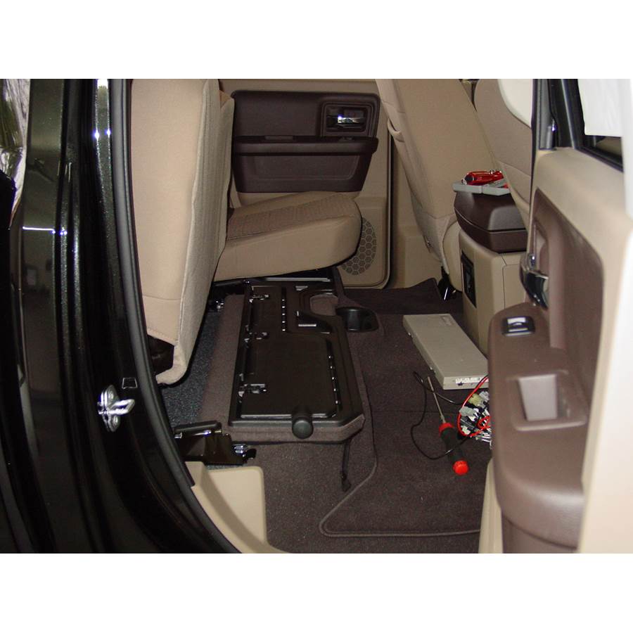 2010 Dodge Ram 1500 Rear seat speaker location