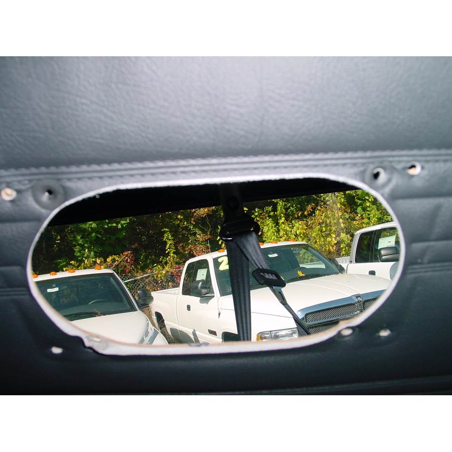 2003 Dodge Ram 3500 Mid-rear speaker removed