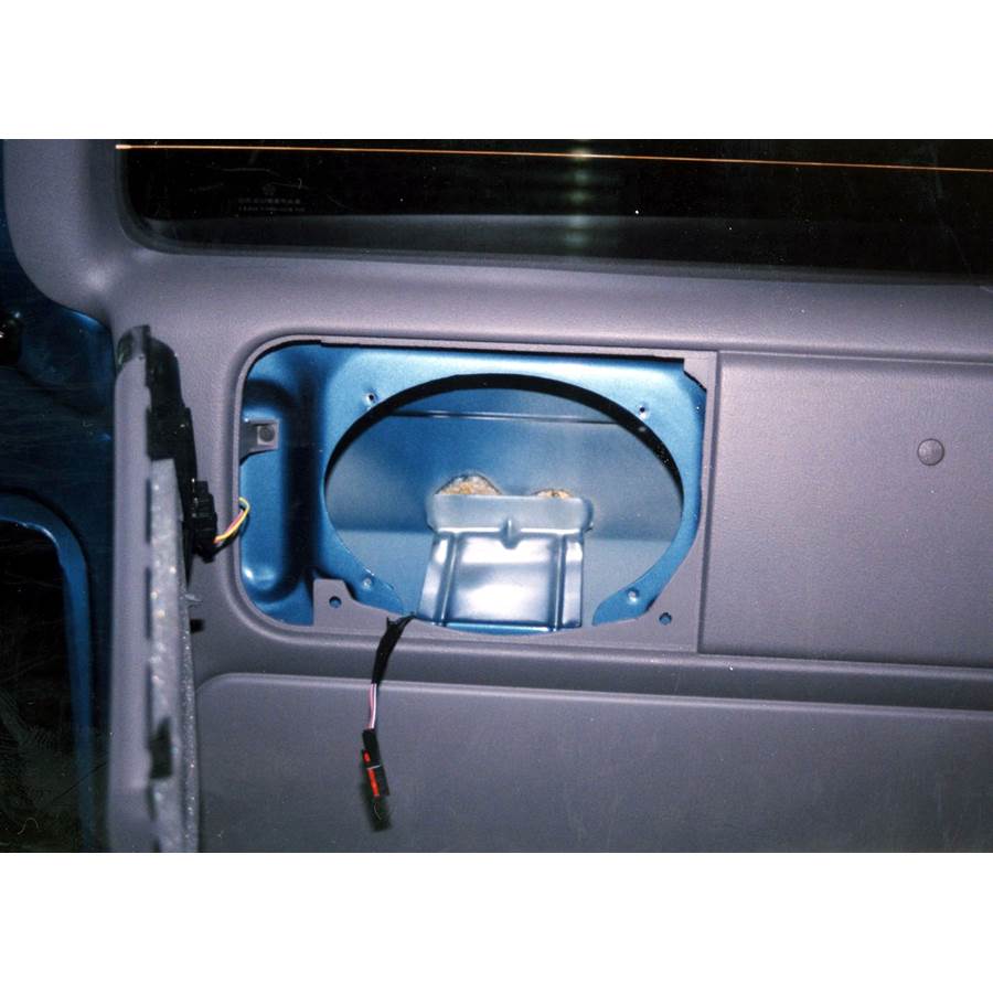 1995 Dodge Caravan Tail door speaker removed
