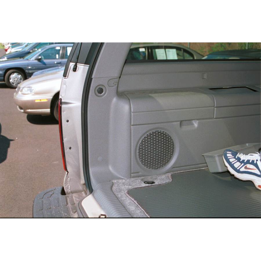 2001 GMC Yukon XL Denali Far-rear side speaker location