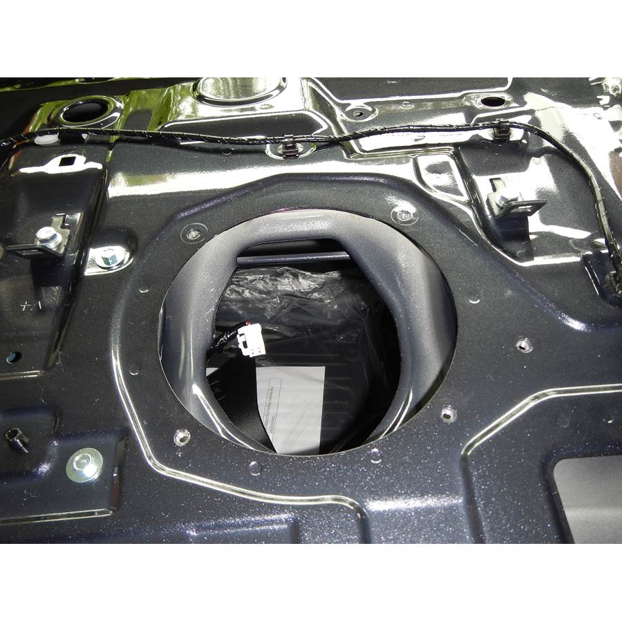 2019 Subaru WRX Rear deck center speaker removed
