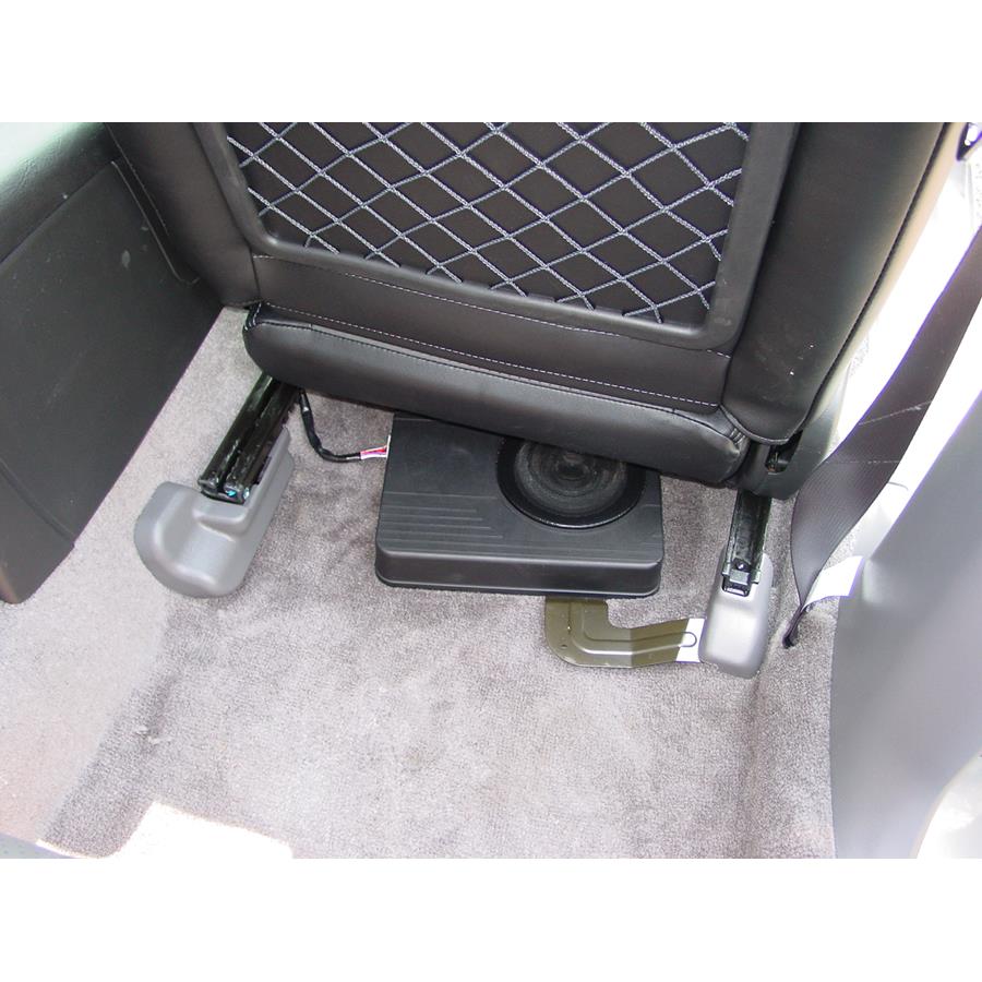 2004 Subaru Baja Rear cab speaker location