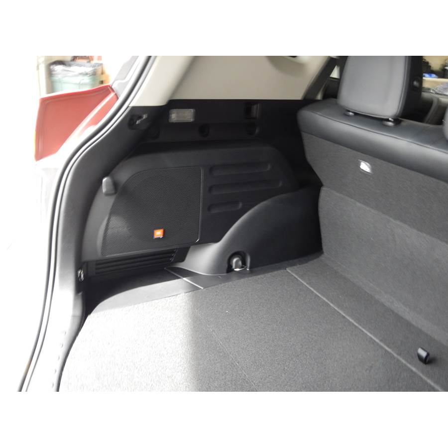 2015 Toyota RAV4 Far-rear side speaker location