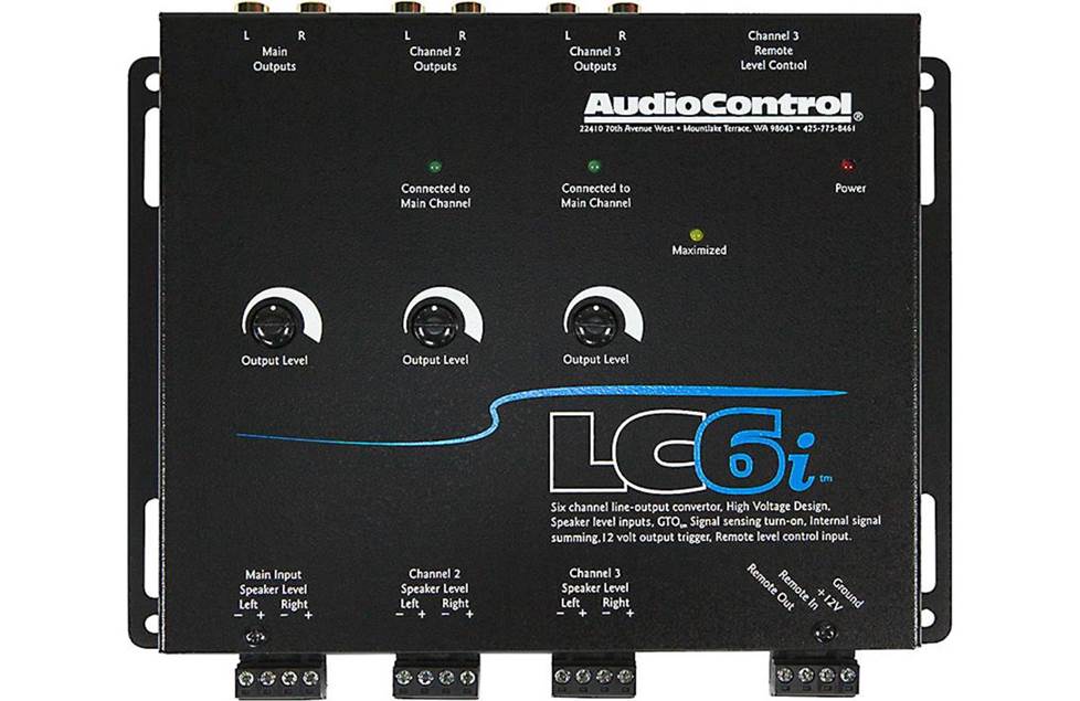 AudioControl LC6i line output converter