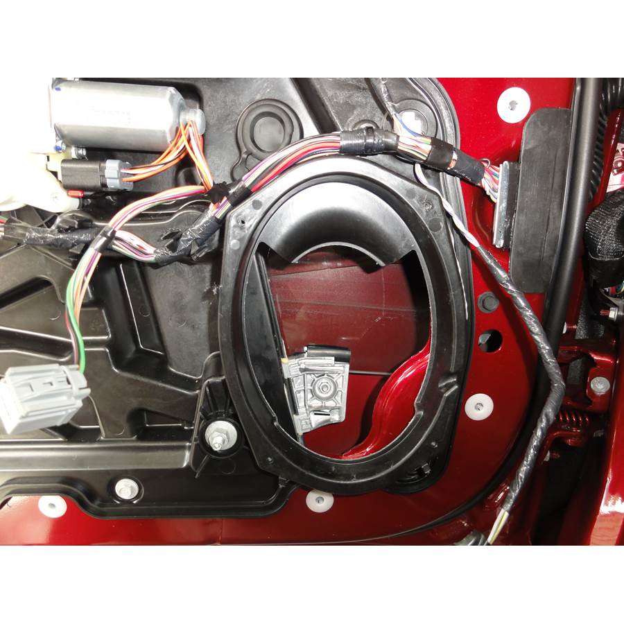 2011 Chrysler 200 Front speaker removed