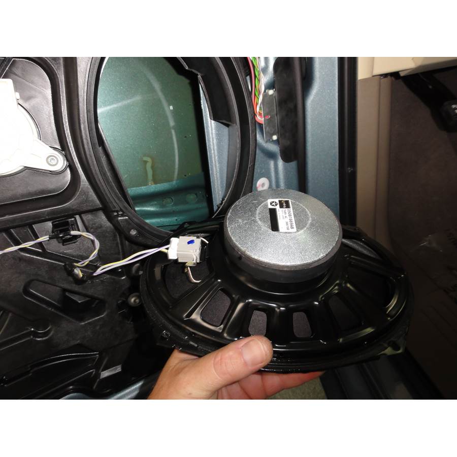 2009 Chrysler Town and Country Front speaker removed