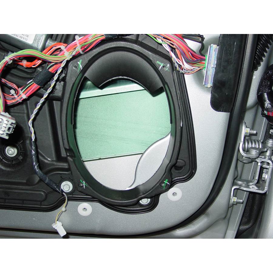 2009 Chrysler Sebring Front speaker removed