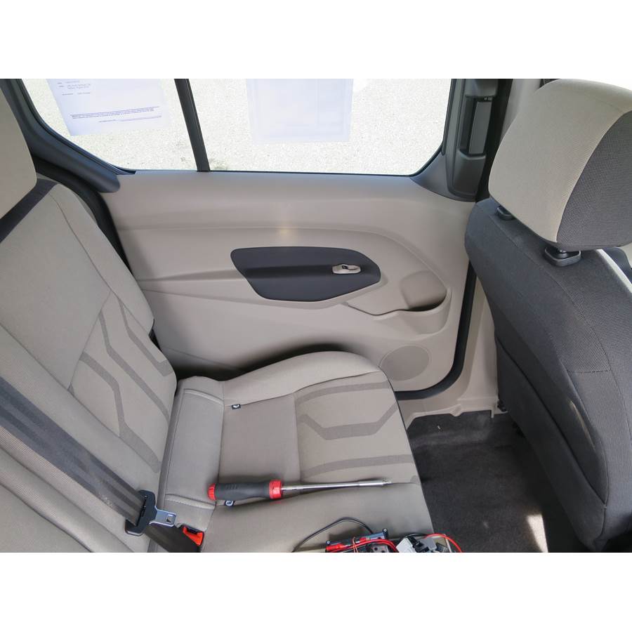 2014 Ford Transit Connect Passenger Rear door speaker location