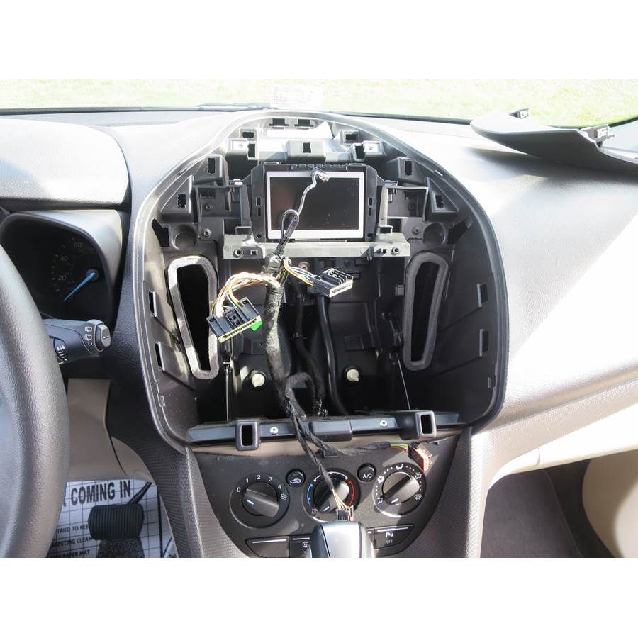 2014 Ford Transit Connect Passenger Factory radio removed