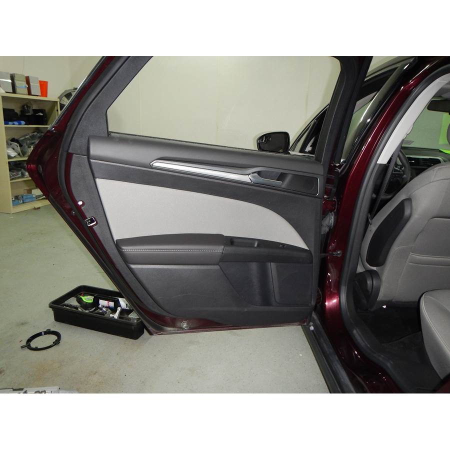 2015 Ford Fusion Rear door speaker location