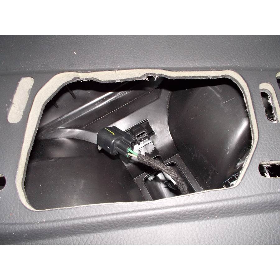 2017 Ford Focus Center dash speaker removed