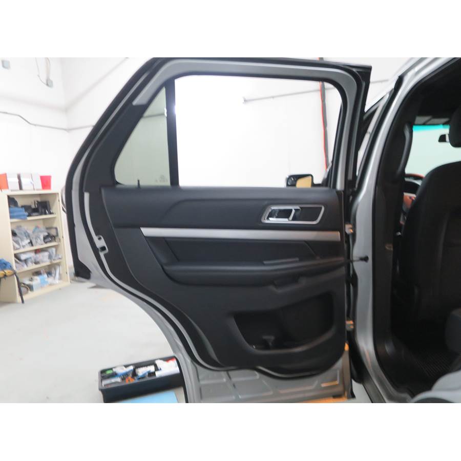 2017 Ford Explorer Rear door speaker location