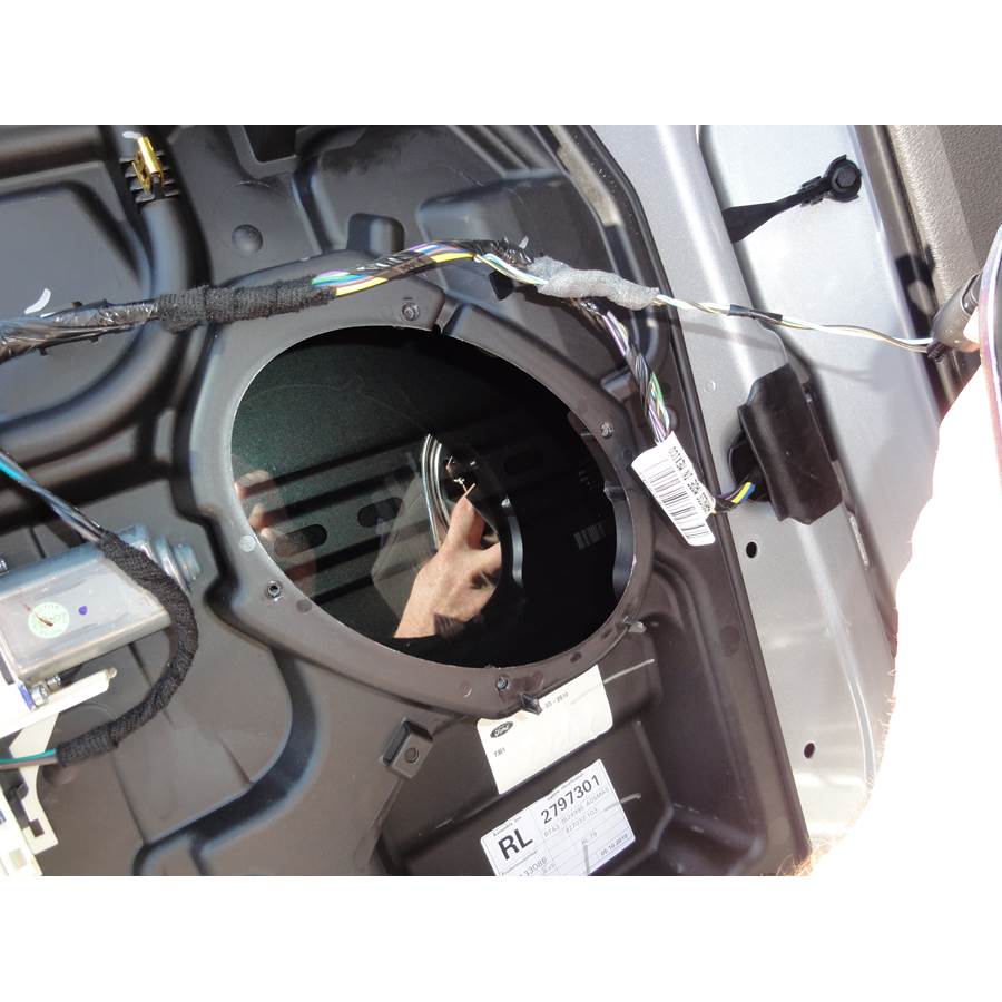 2011 Ford Edge Rear door speaker removed