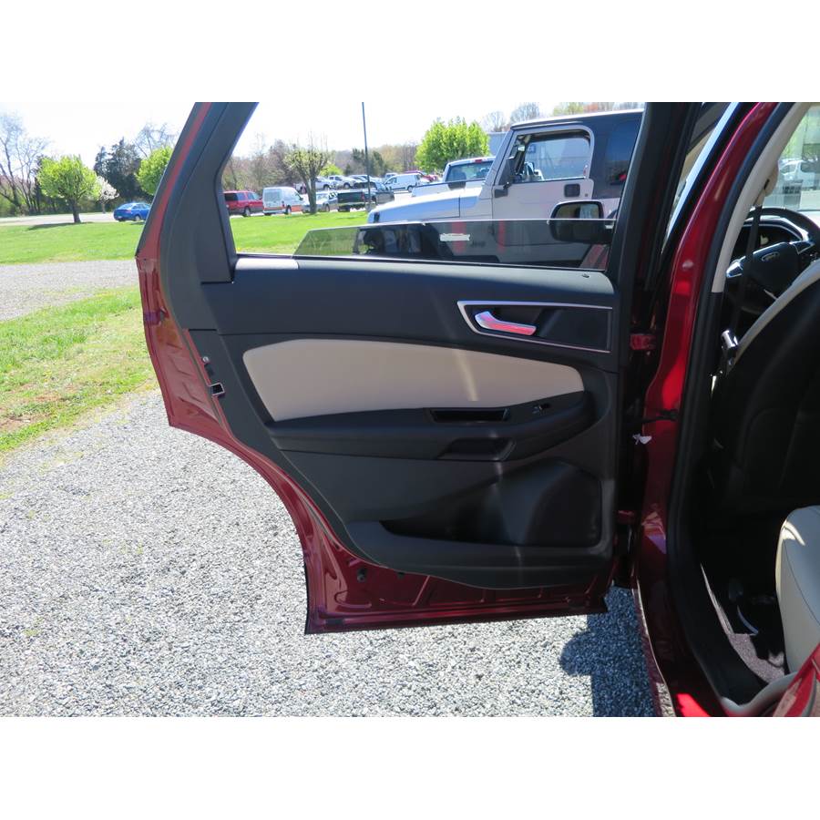 2016 Ford Edge Rear door speaker location