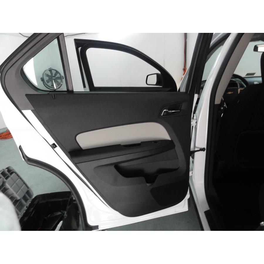 2017 Chevrolet Equinox Rear door speaker location