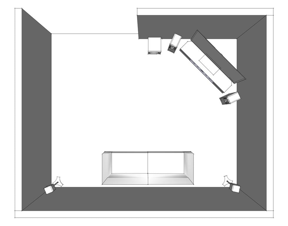 Speaker Placement For Home Theatre Surround Sound