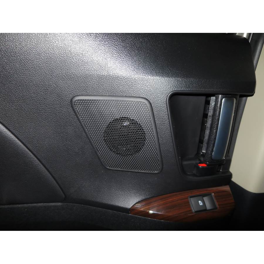 2015 Toyota Sienna Rear door speaker location