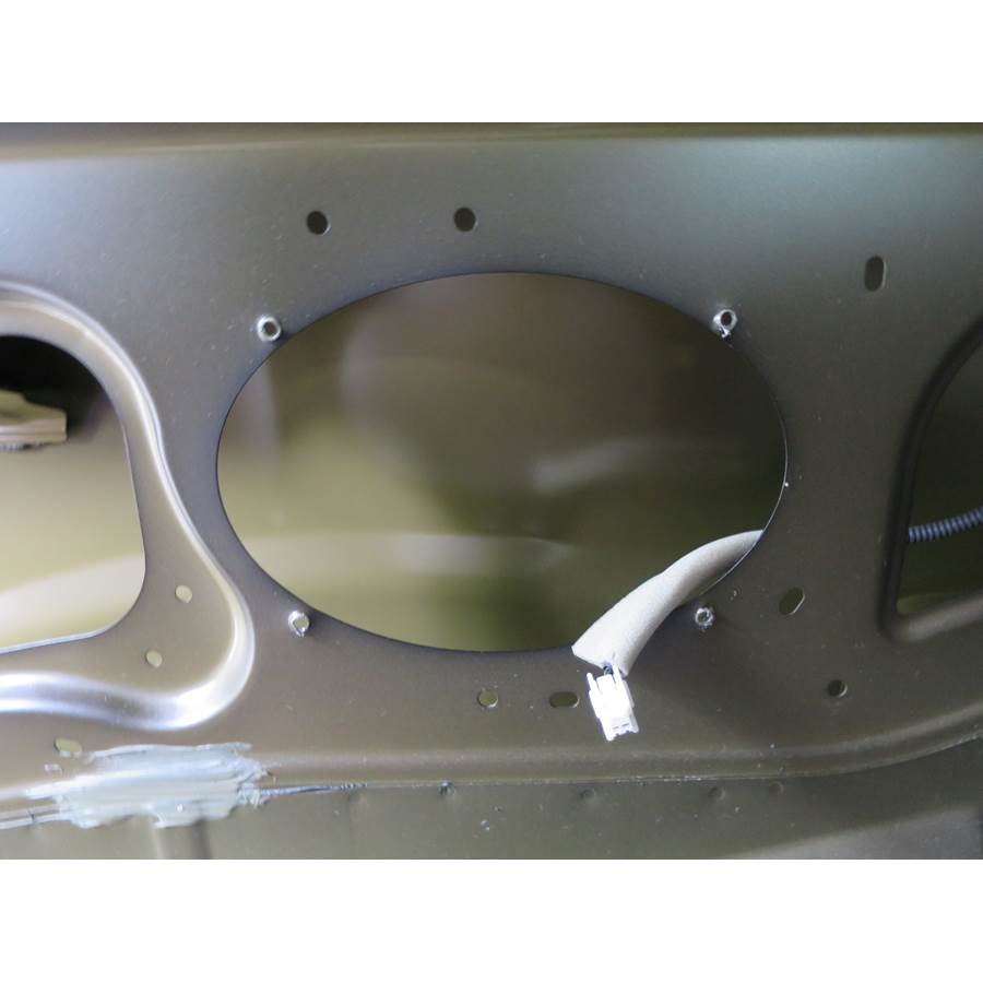 2012 Nissan NV Passenger Mid-rear speaker removed