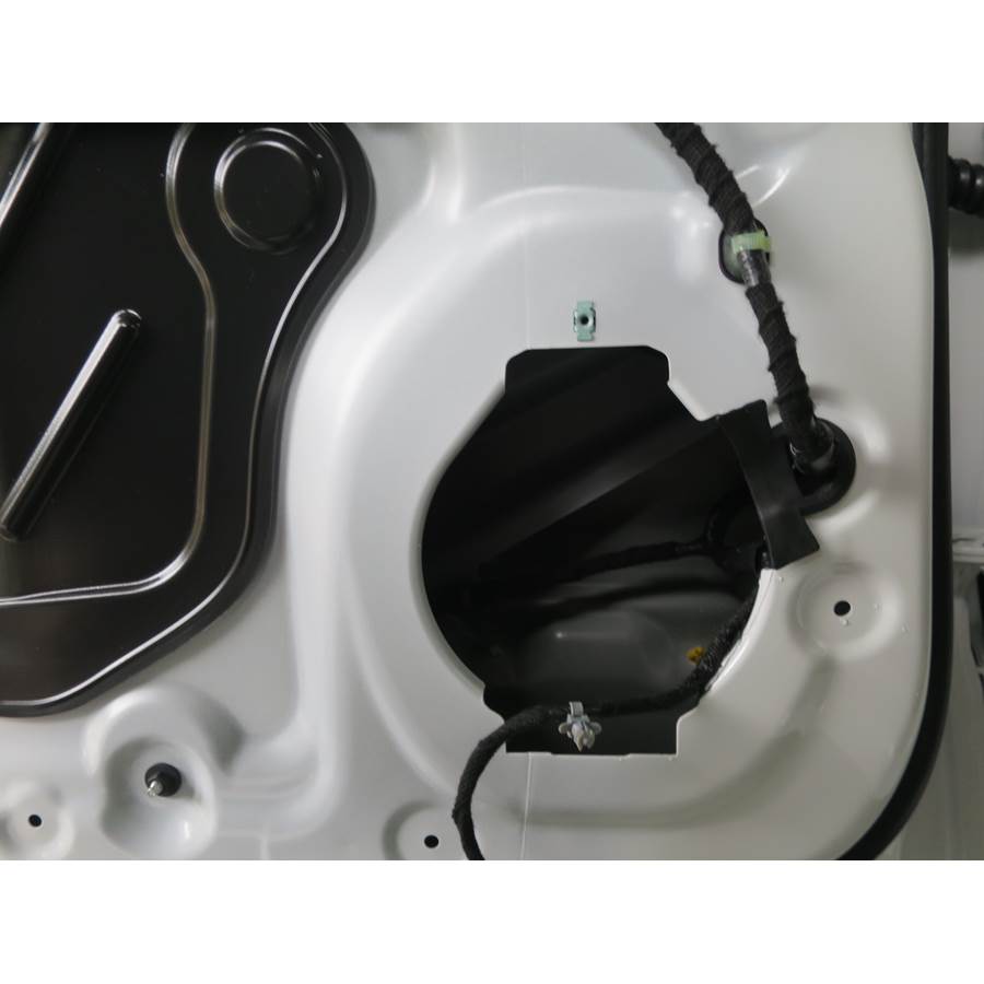 2015 GMC Acadia Rear door speaker removed