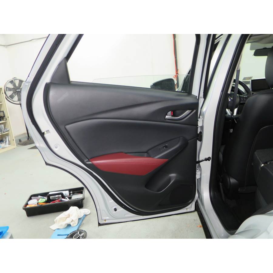 2017 Mazda CX-3 Rear door speaker location