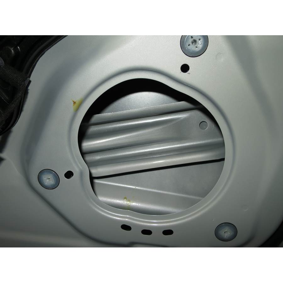 2017 Mazda CX-3 Rear door speaker removed