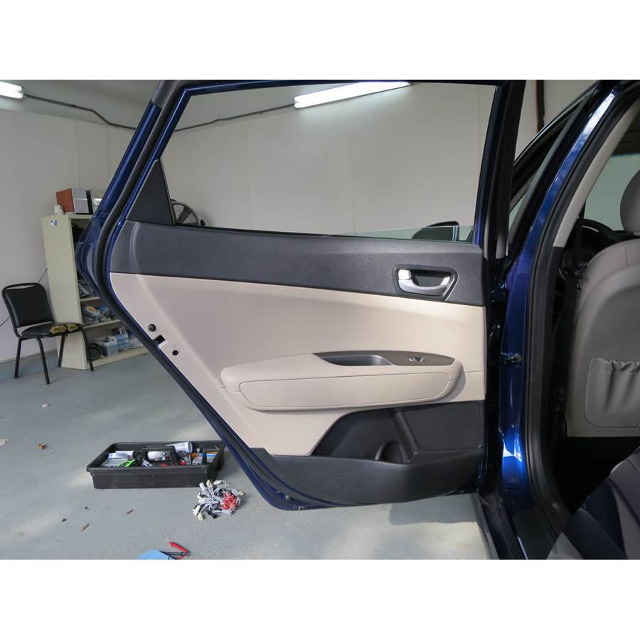 2016 Kia Optima Rear door speaker location