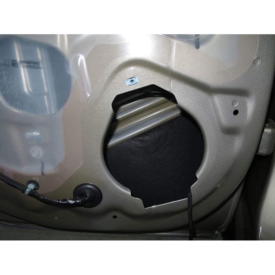 2012 Buick Regal Rear door speaker removed