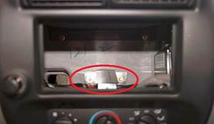 1997 Mazda B4000 You'll have to modify your vehicle's sub-dash to install a new car stereo.