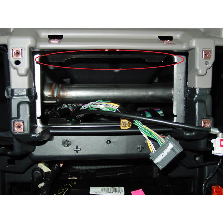 2010 Dodge Ram 1500 You'll have to modify your vehicle's sub-dash to install a new car stereo.